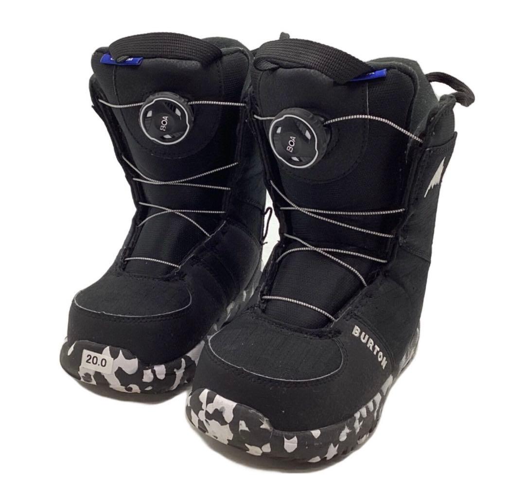 BURTON 子ども用スノーボードブーツ BOAシステム 美品20cm バートン