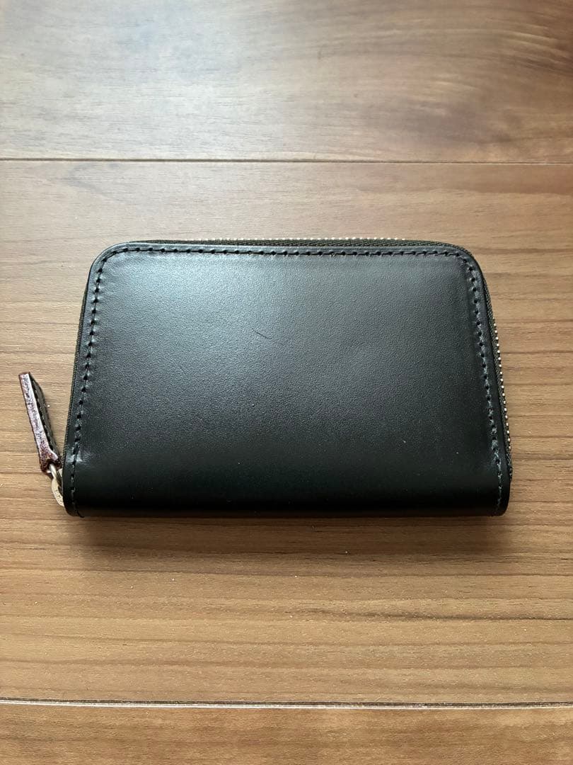 こそこそセール【土屋鞄　ブライドル　ファスナーパース　カードケース】