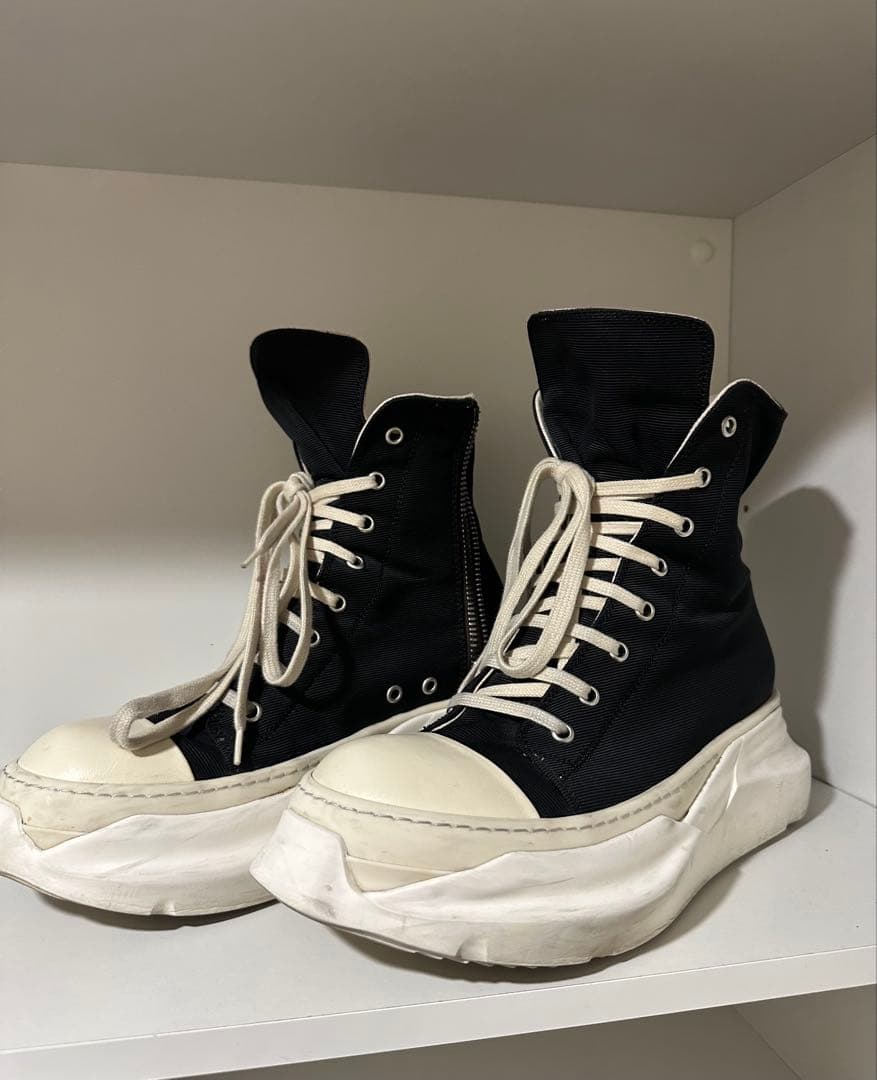 靴 RICK OWENS DRKSHDW HIGH ABSTRACT 42