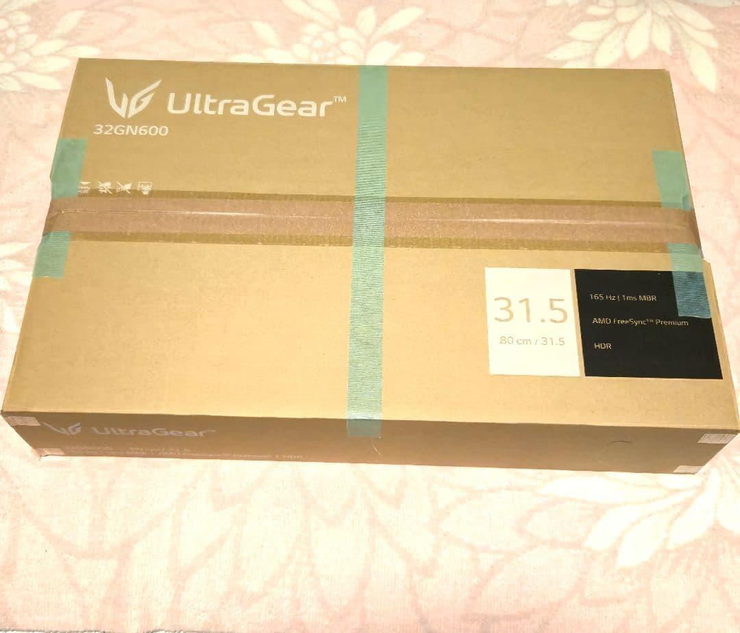 【美品】 2K LG UltraGear 32GN600-B ゲーミングモニター
