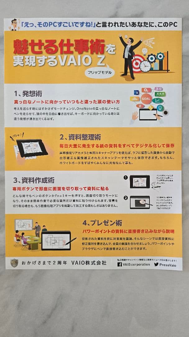 VAIO Z WinPro64メモリ8G SSD256G 美品