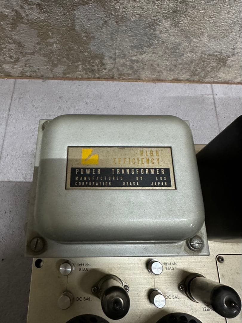 LUXMAN ラックスマンMQ80 真空管 パワーアンプ 40W×2 6336A