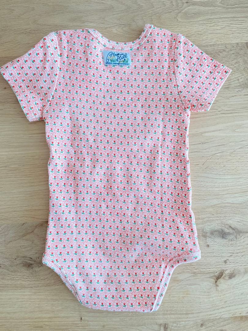 house on the hill tulip rompers＆bonnet