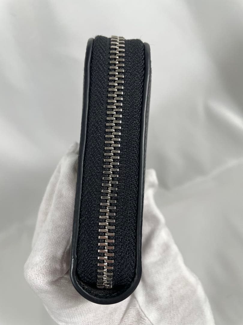 未使用に近い BALLY バリー 長財布 ラウンドファスナー Ribbon