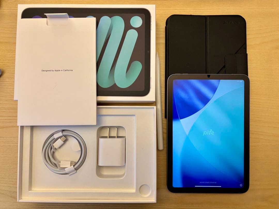 極美品★特典付★iPad mini 第7世代 128GB A17 Pro グレー