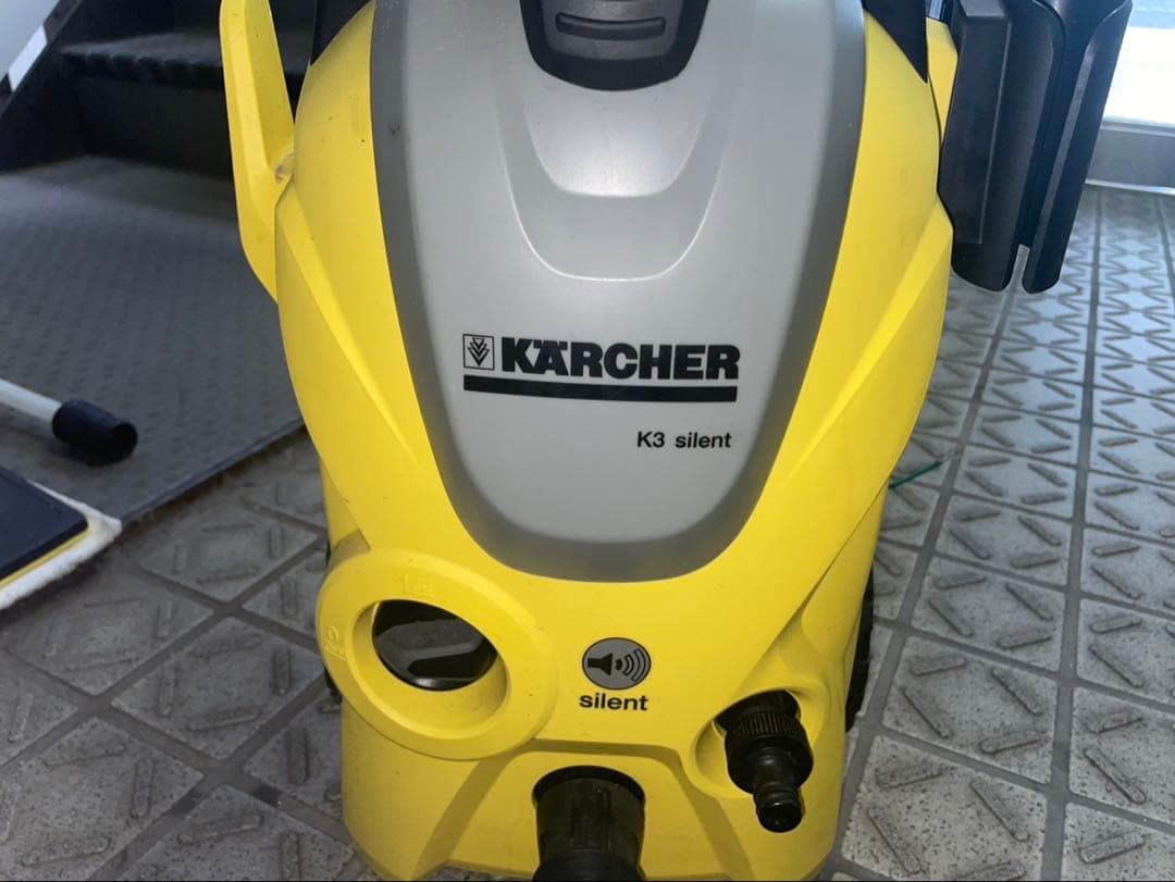 KARCHER高圧洗浄機 K3 silent ベランダ フルセット