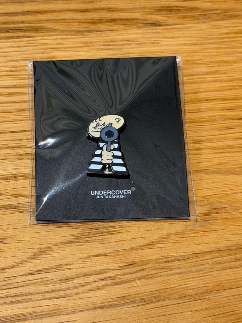新品 undercover ピンバッチ ピストルボーイ アンダーカバー