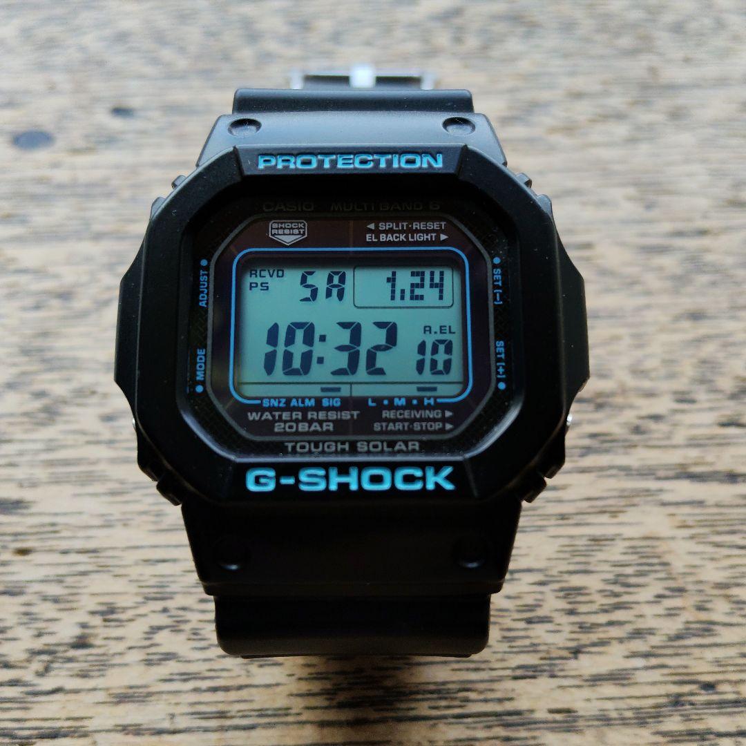 ジーショック　G-SHOCK GW-M5610BA 電波ソーラー　マルチバンド6