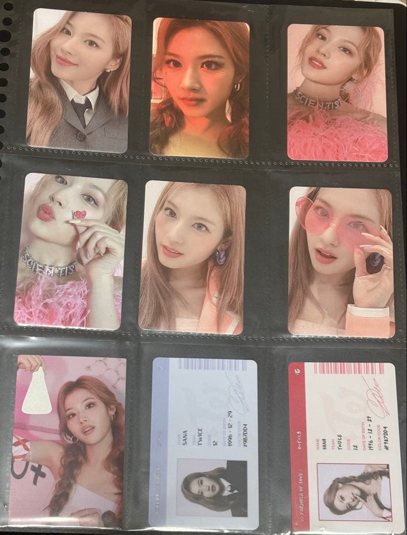 TWICE サナ 本国アルバム ソロトレカ 全コンプ