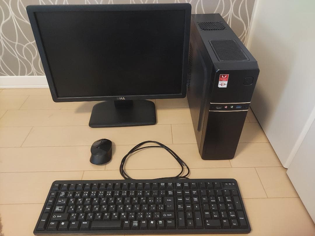 中古　デスクトップPC　セット　サポート可　windows10,11対応