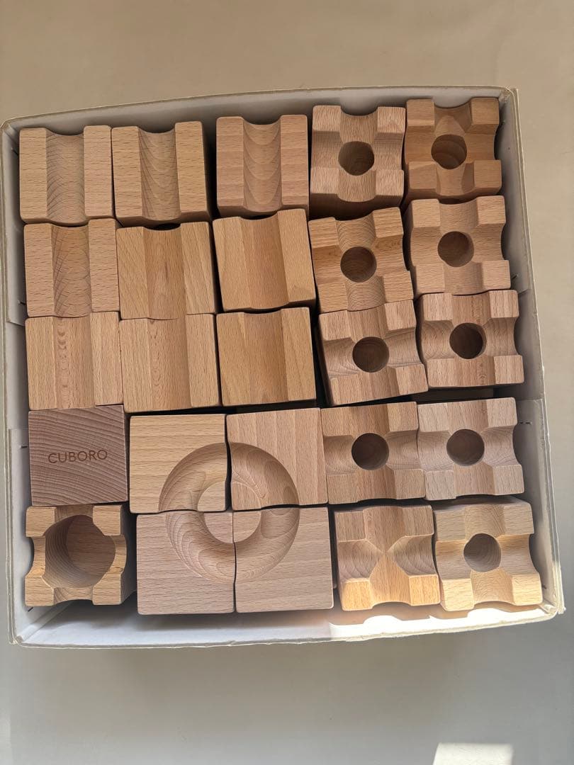キュボロ Standard 50 知育玩具 木製 50ピース