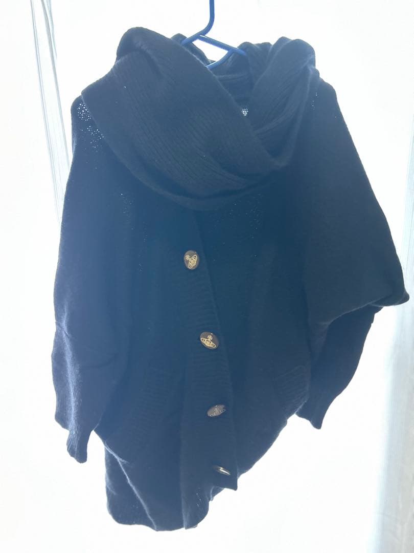 ヴィヴィアン ニットコート マフラー付き