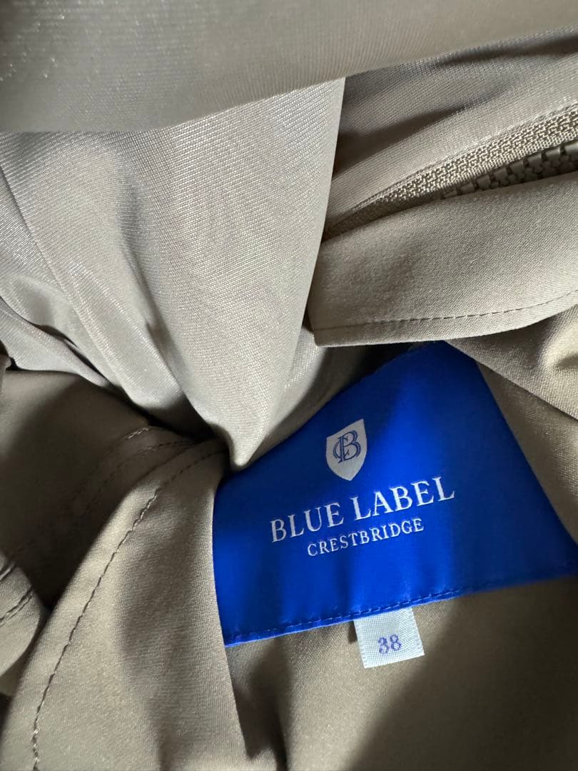 ベージュ 取り外し可能なボア裏地 モッズコート ブルーレーベル♡防寒着