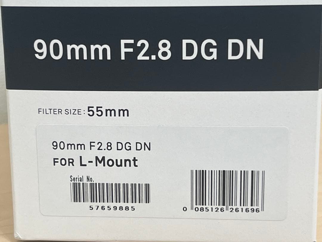 SIGMA 90mm F2.8 DG DN Contemporary Lマウント