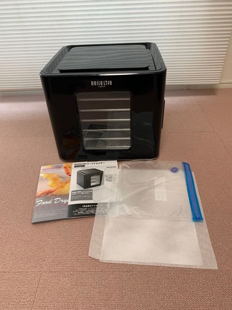 Belle Life フードドライヤー ブラック　BLF-400DLS