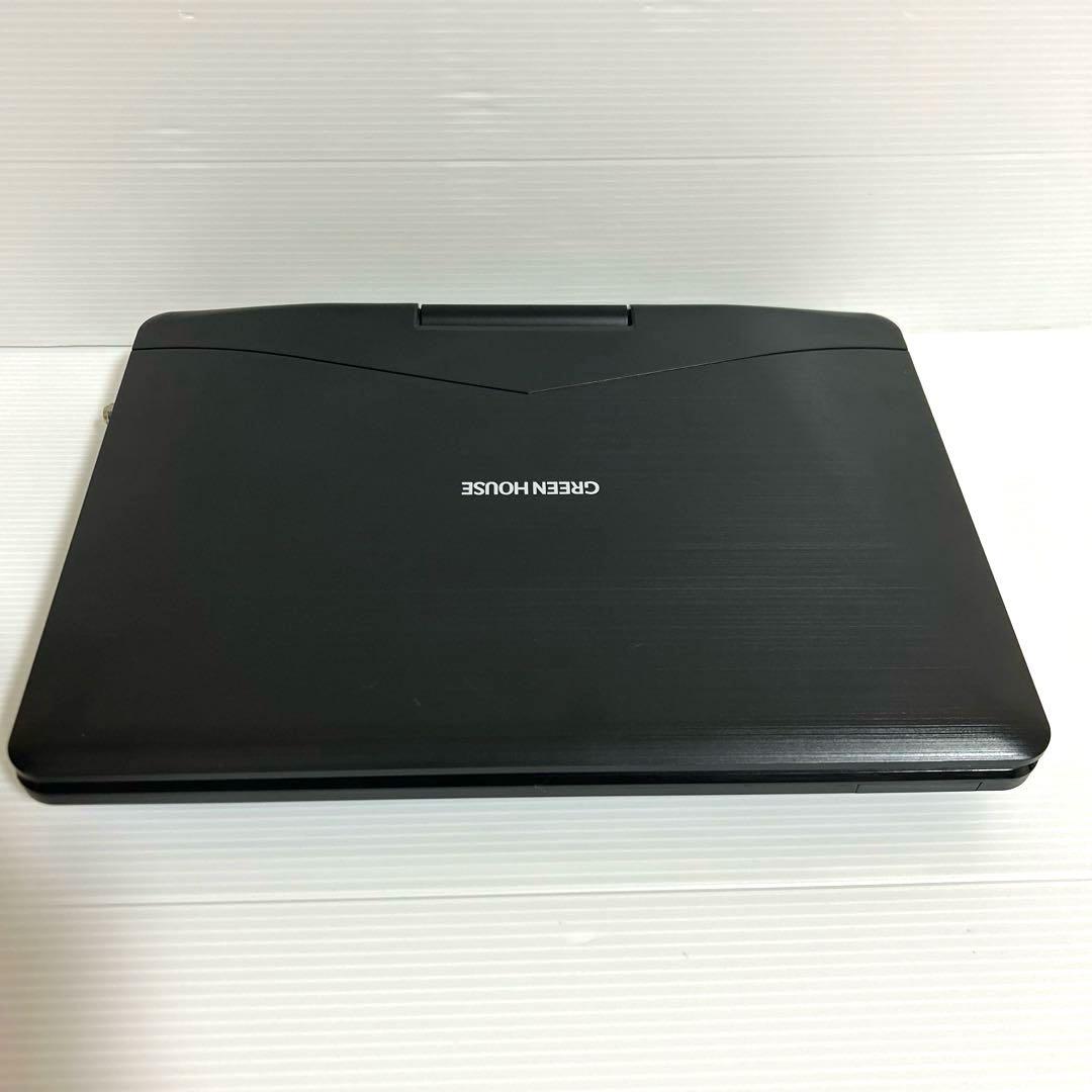 展示グリーンハウス　ポータブルプレーヤー　11.6型　GH-PBD11BT-BK