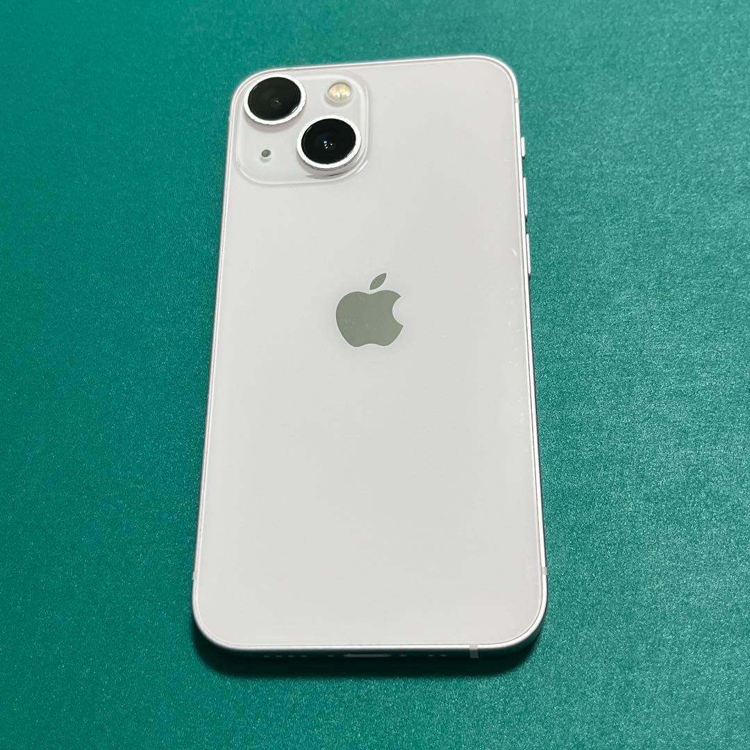 【美品】iPhone 13 mini ピンク 128GB バテリ100% 16