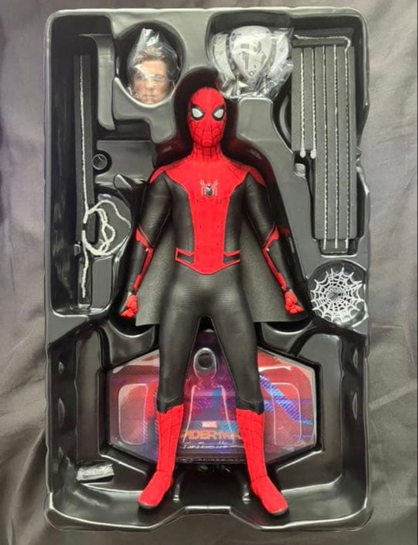 ホットトイズ ムービーマスターピース スパイダーマン アップグレードスーツ