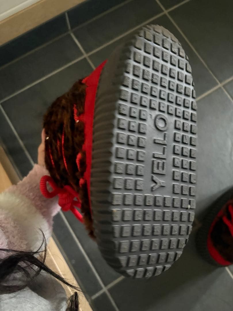 YELLO PAOTU FAUX FUR BOOTS Lサイズ