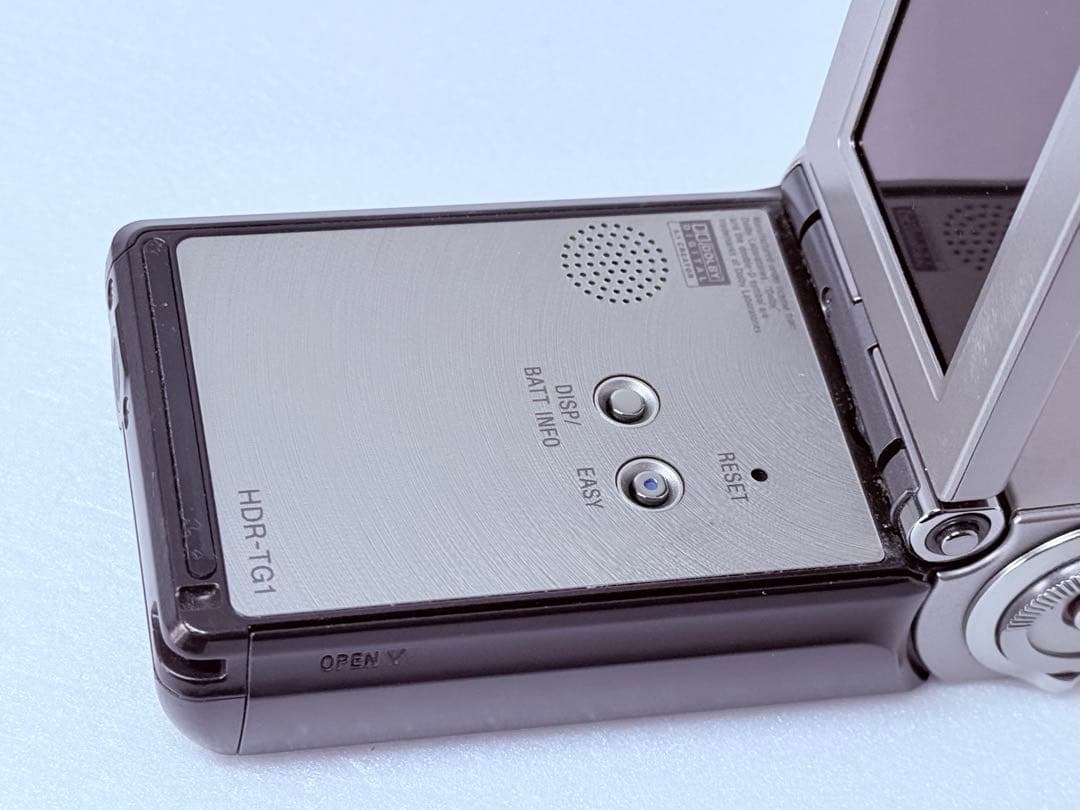 SONY HD HANDYCAM HDR-TG1 動作確認済 平成レトロ チタン