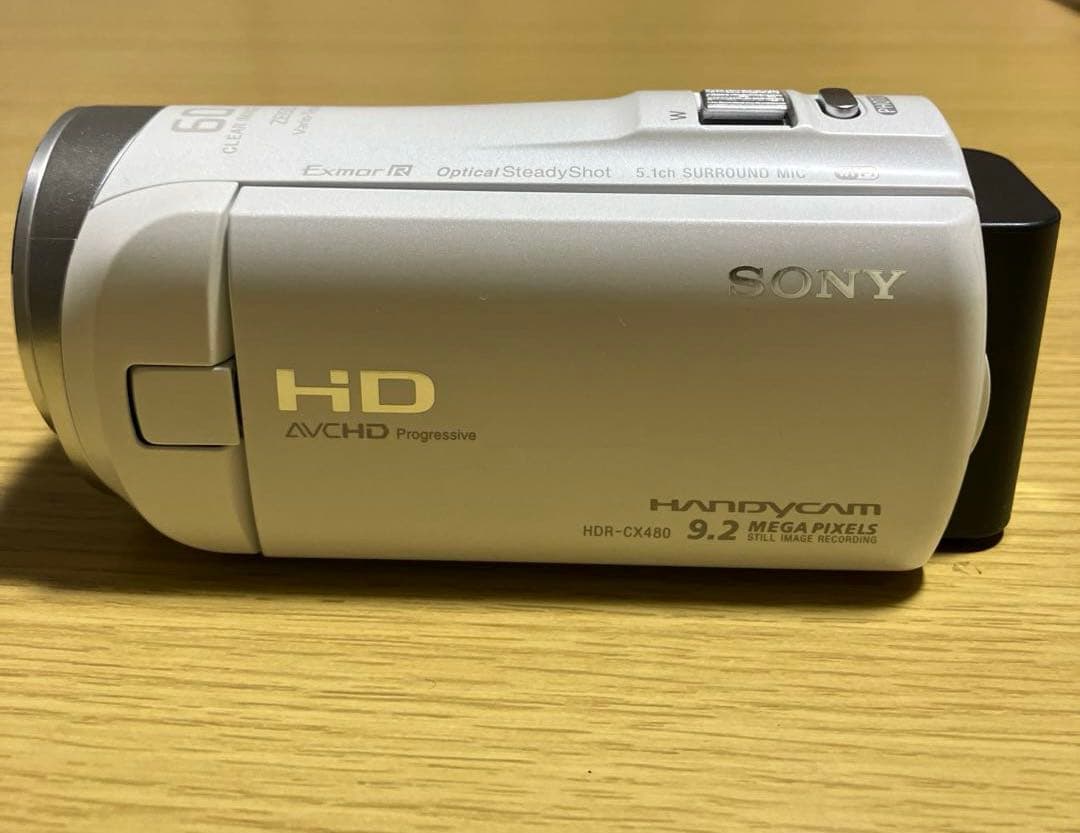 SONYハンディカムHDR-CX480 ホワイト　使用少なめ