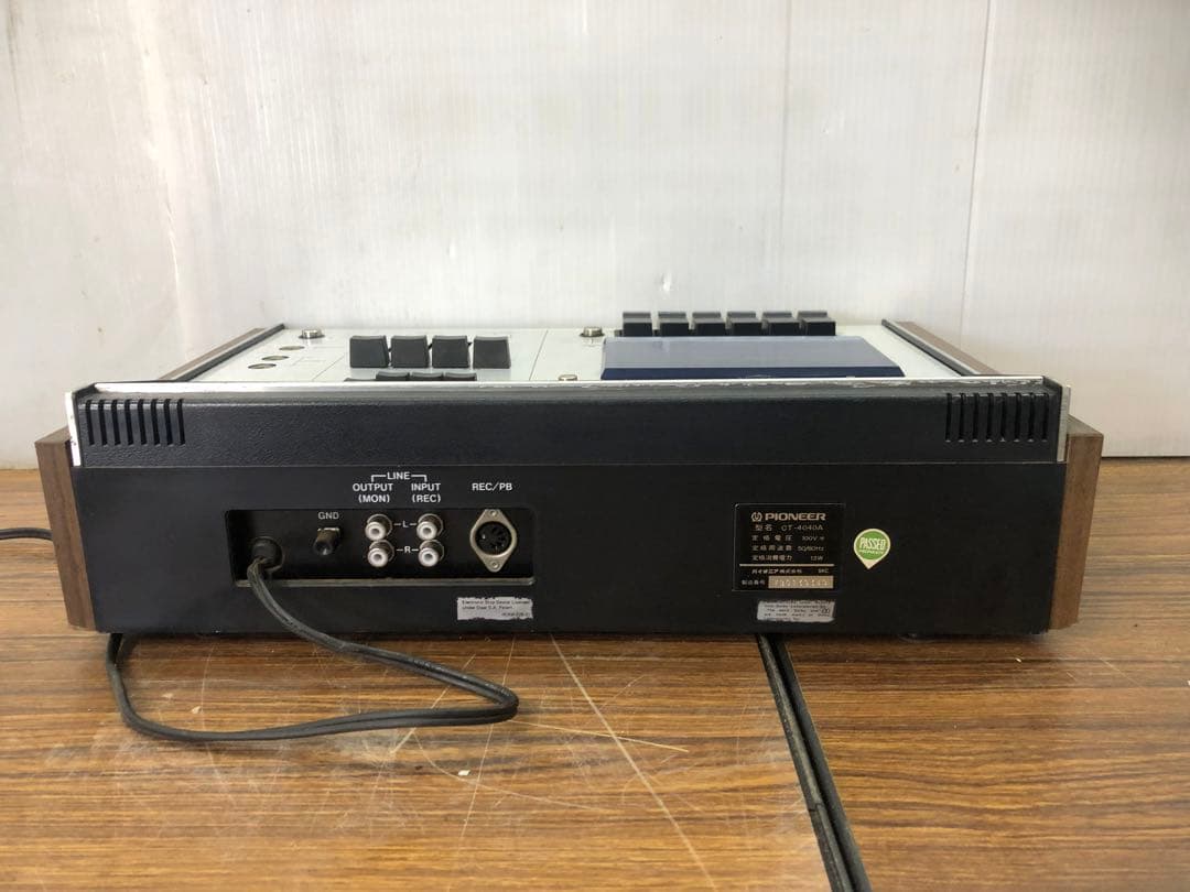 Pioneer CT-4040A カセットデッキ　レトロ