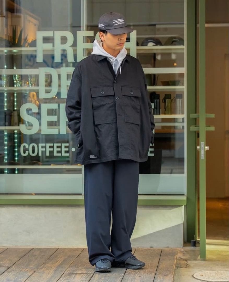 新品25,300円 フレッシュサービス ユーティリティ ファティーグ シャツ