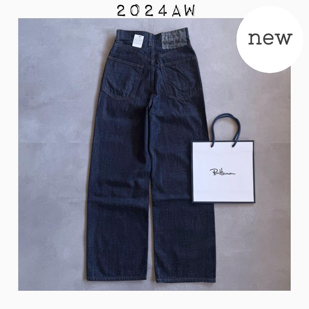 【未使用／2024✨️】RH オーガニックコットン　デニムパンツ　インディゴ
