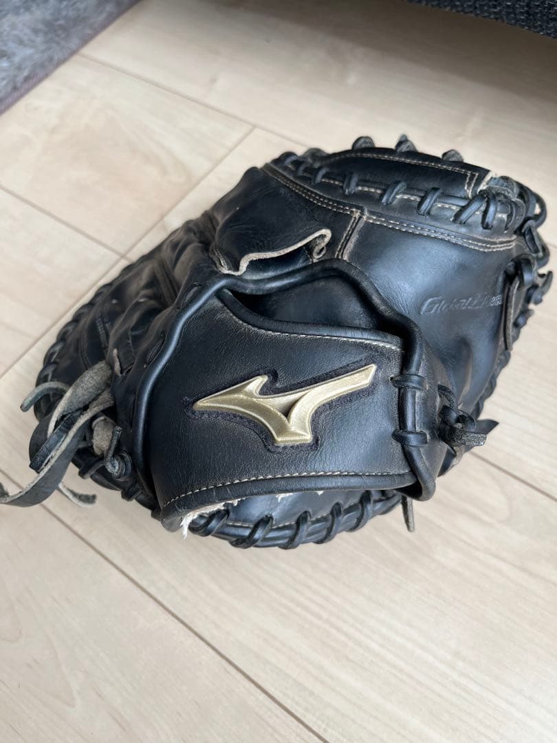 ミズノ 少年用軟式　キャッチーミット　黒
