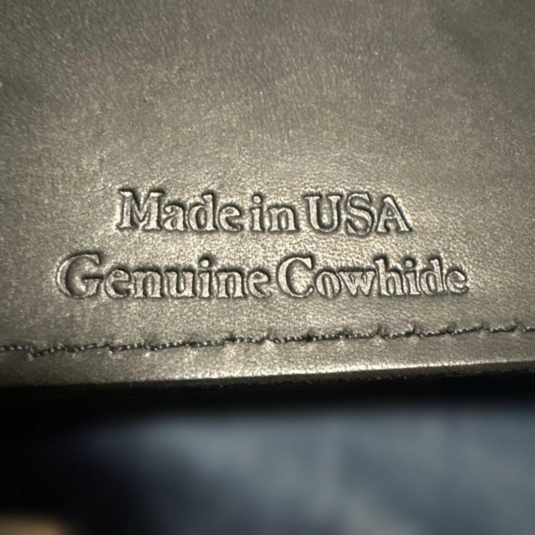 ハーレーダビッドソン　純正　ウォレット　アメリカ製　ブラック