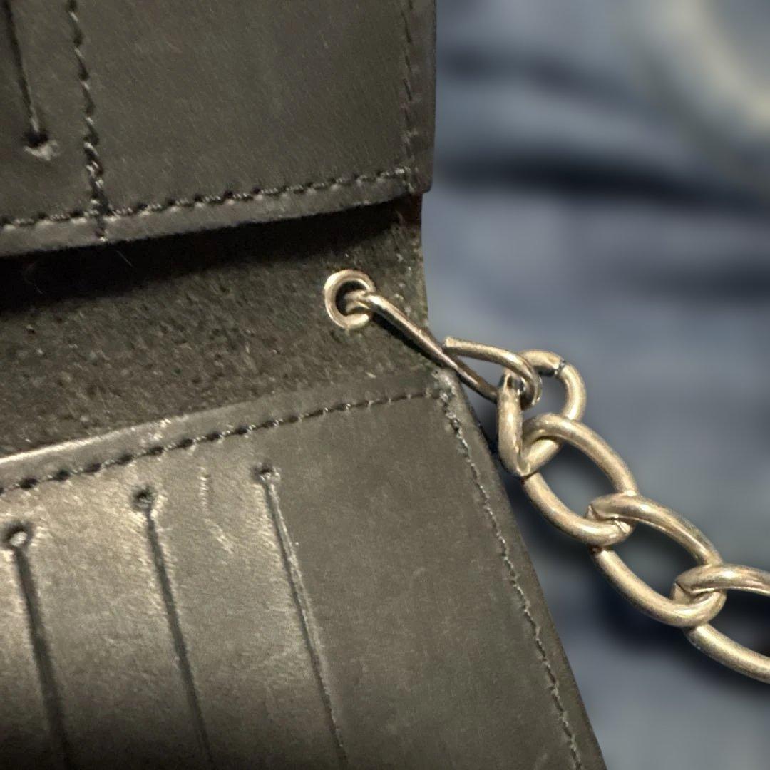 ハーレーダビッドソン　純正　ウォレット　アメリカ製　ブラック