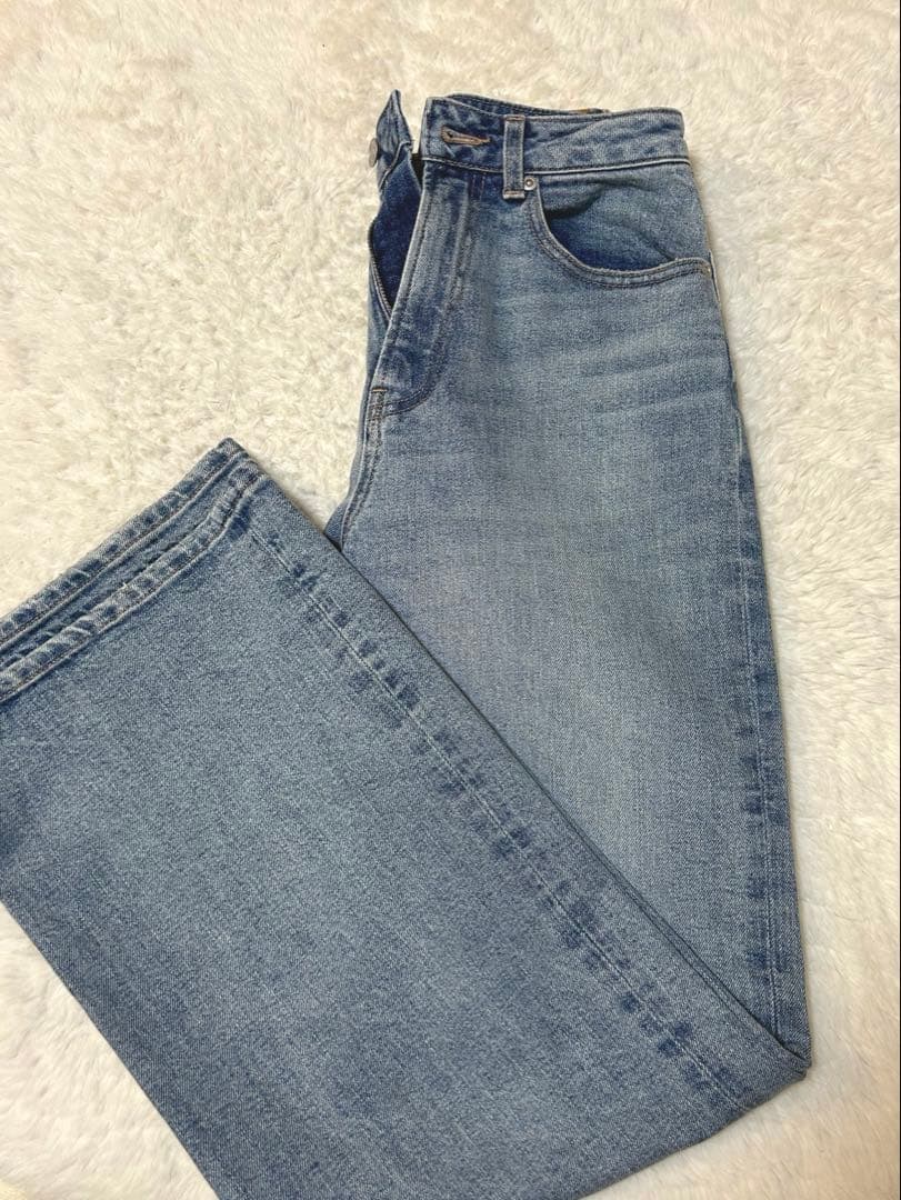 Wide leg denim／ワイドレッグデニム