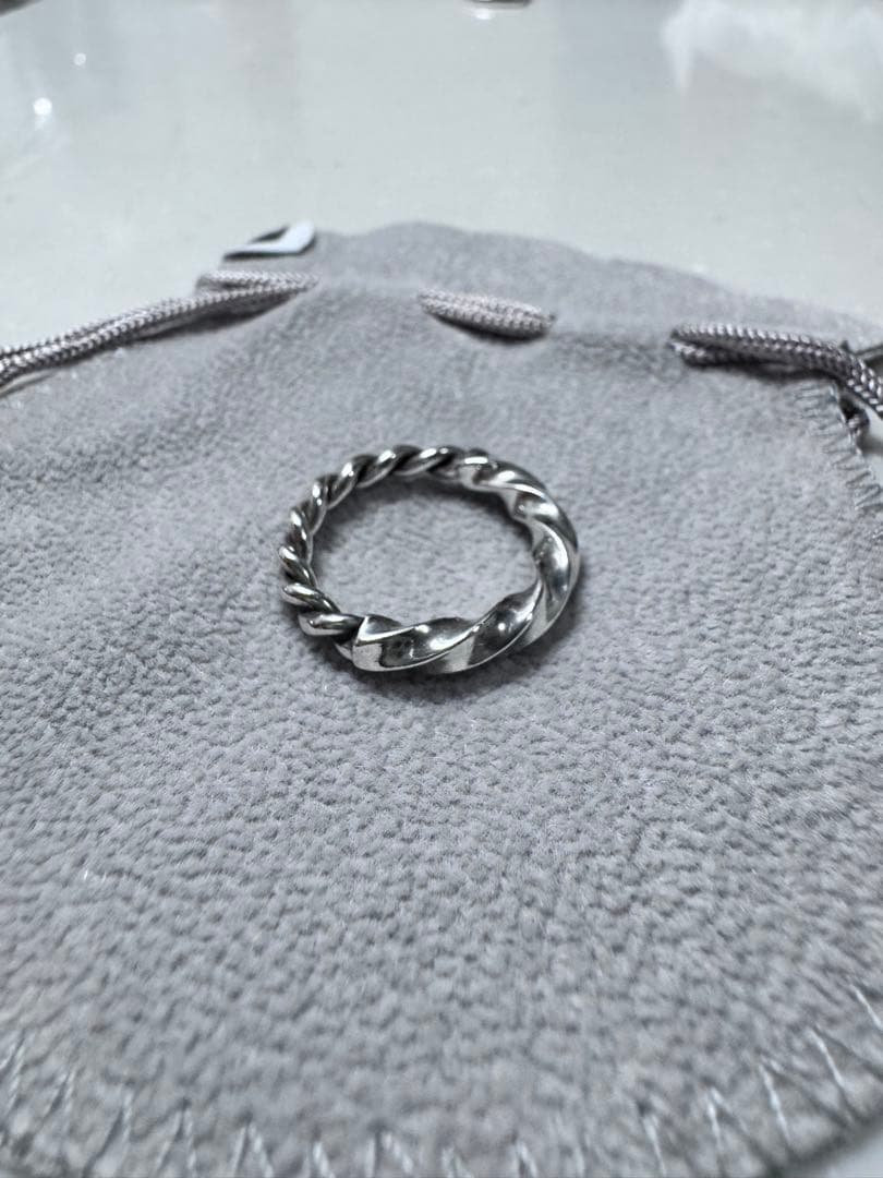 RADIALL TWIST - PINKY RING 9号