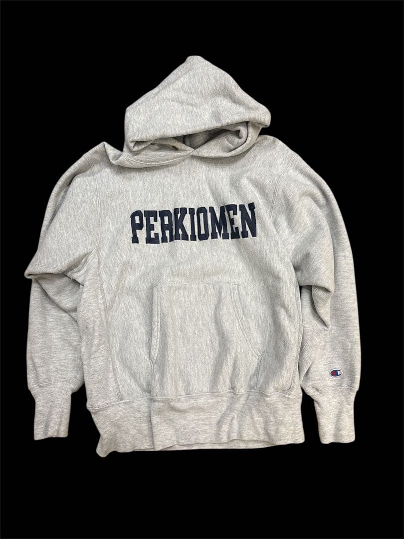 ラ*ー様 良品90s 両面championリバースフーディーL