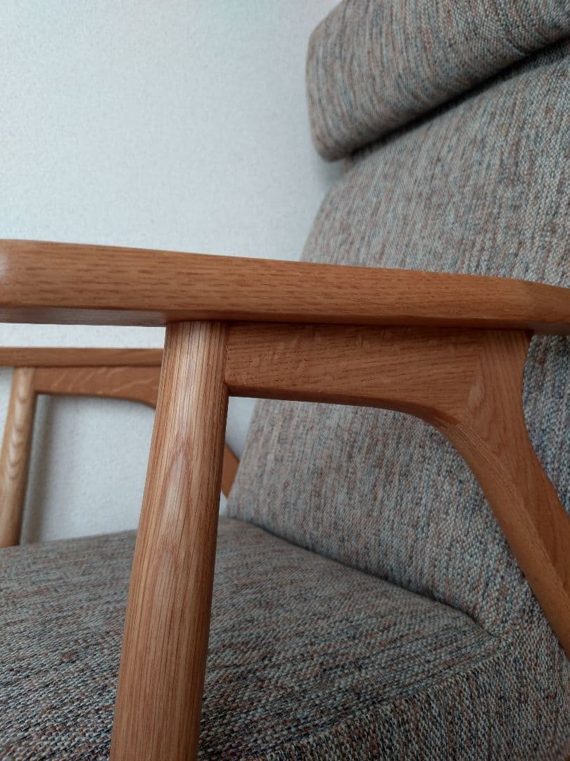 unico ウニコ　HESTA ヘスタ ラウンジチェア　 ブラウン