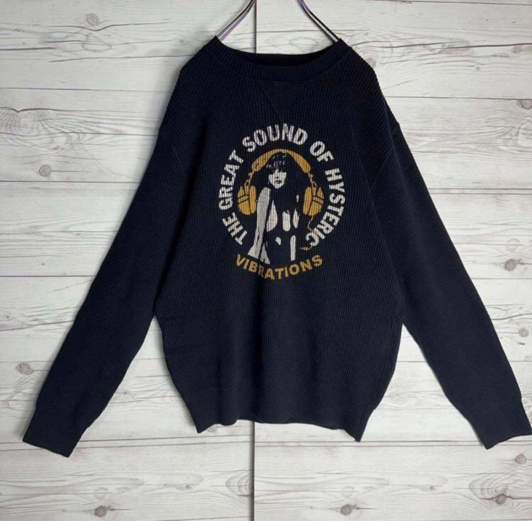 HYSTERIC GLAMOUR グラフィックニット Lサイズ