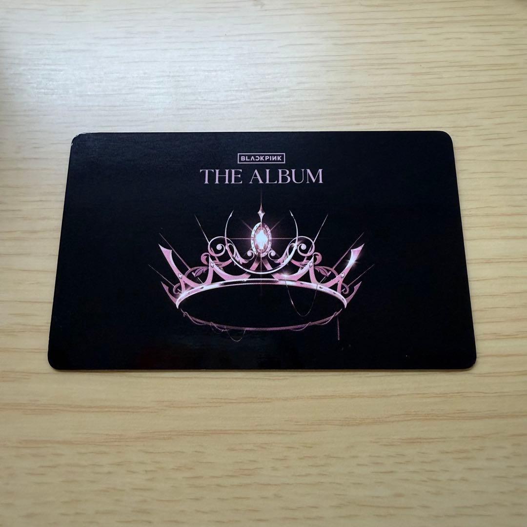 BLACKPINK【THE ALBUM】　ユニバ特典（ジス）