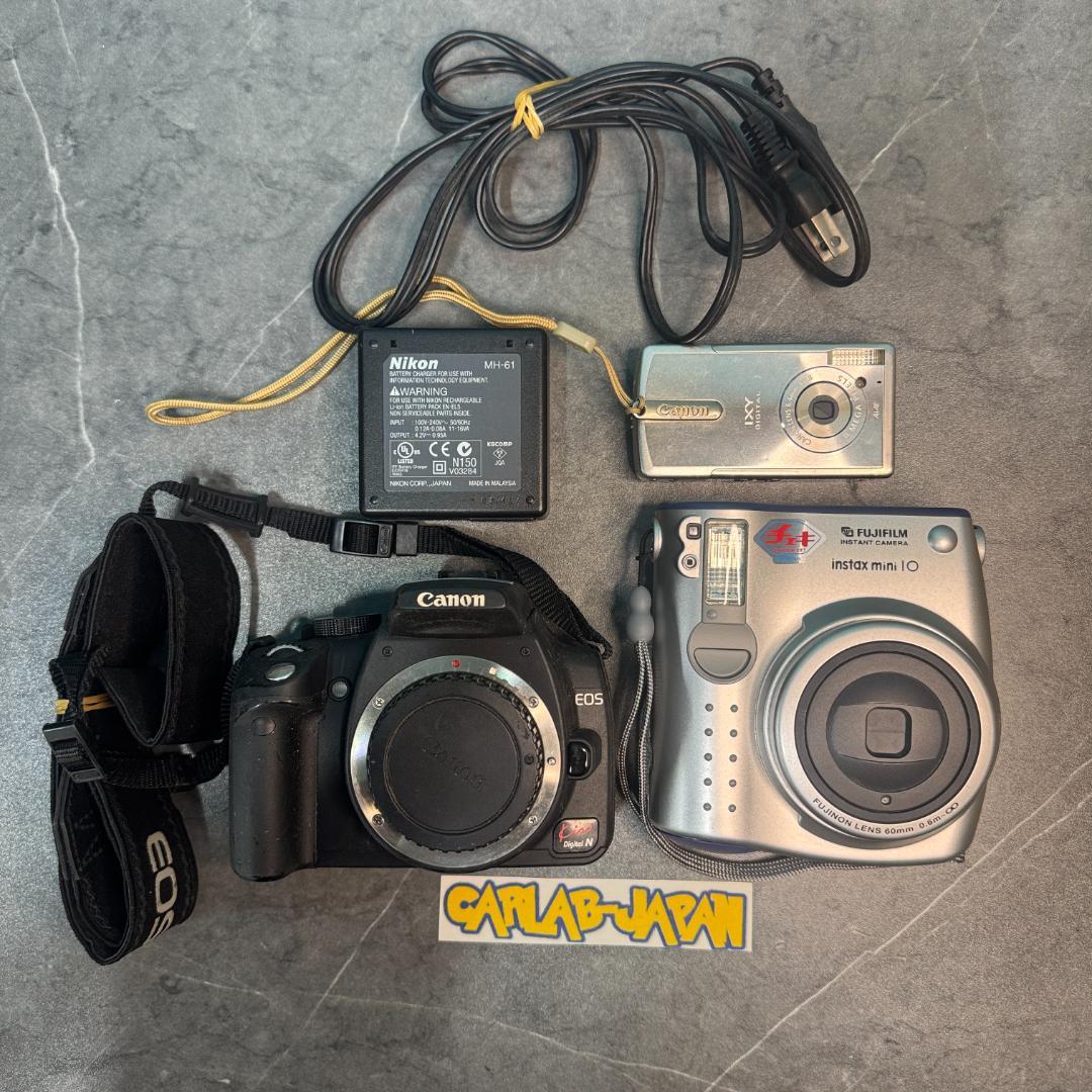 ジャンク　キヤノン EOS Kiss Digital N カメラセット