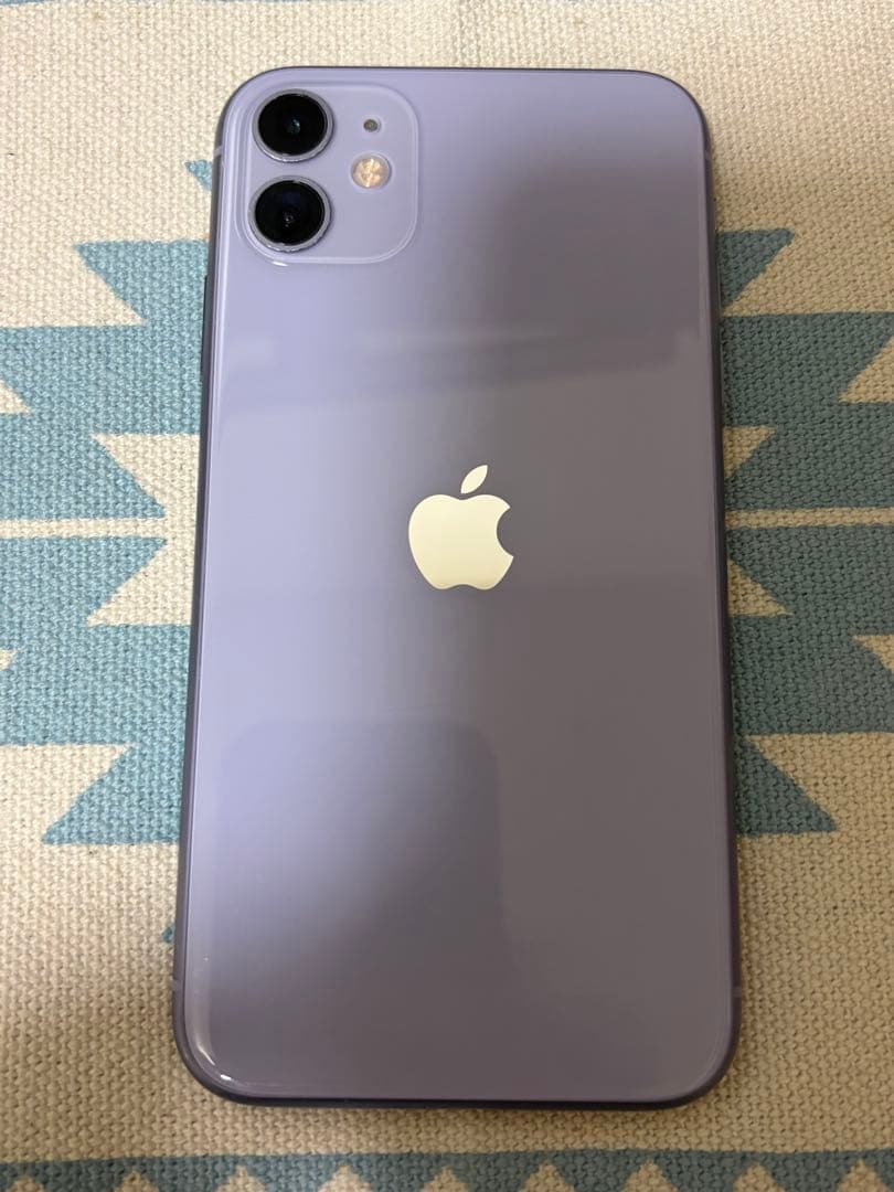 Apple iPhone 11 本体 パープル ジャンク