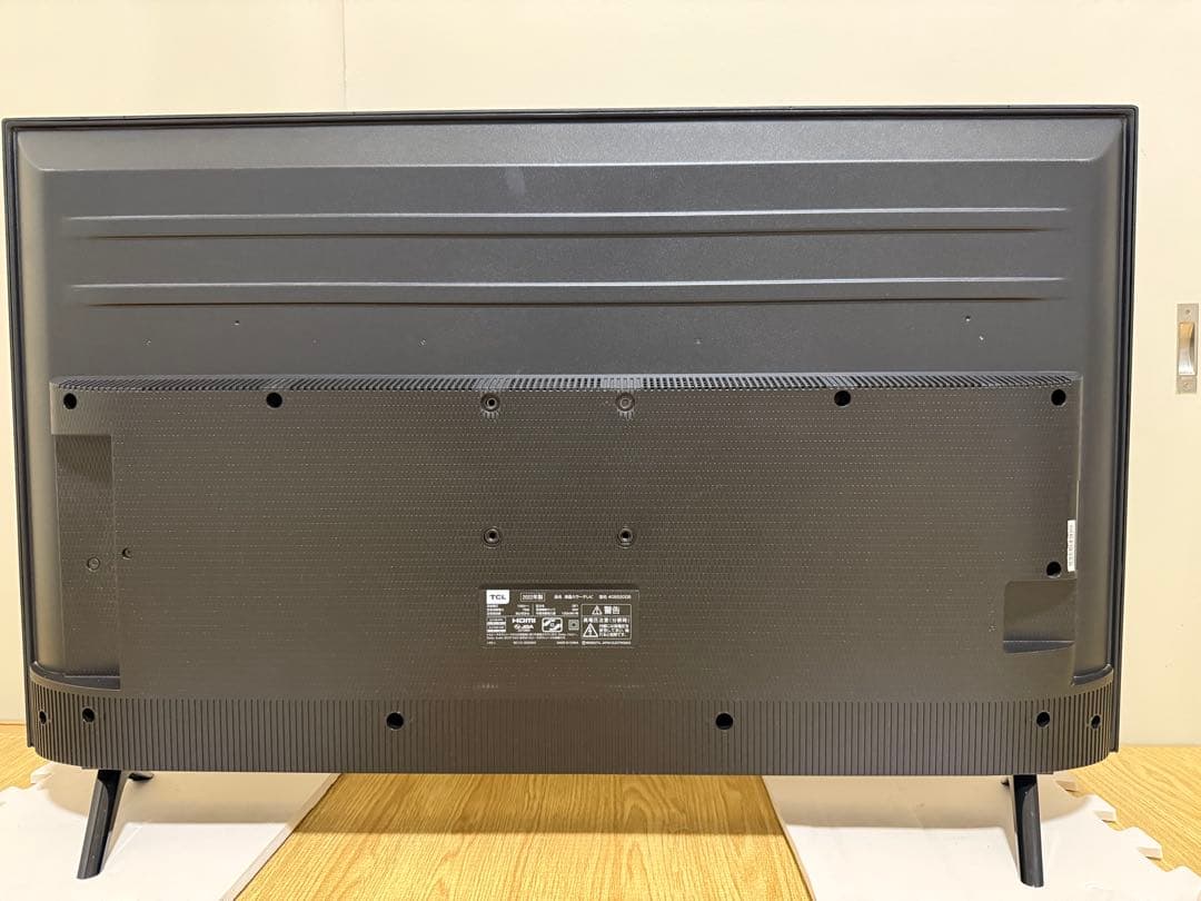 美品TCL 40S5200B 2022年製　⭕️ 地上 BS/CS、スマートテレビ