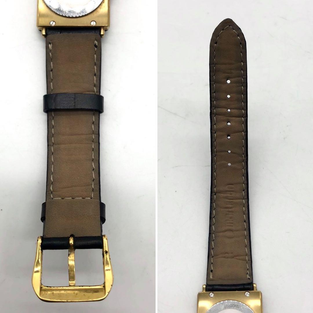 ✨美品・稼働✨ラドー フローレンス 腕時計 スクエア デイト 黒文字盤