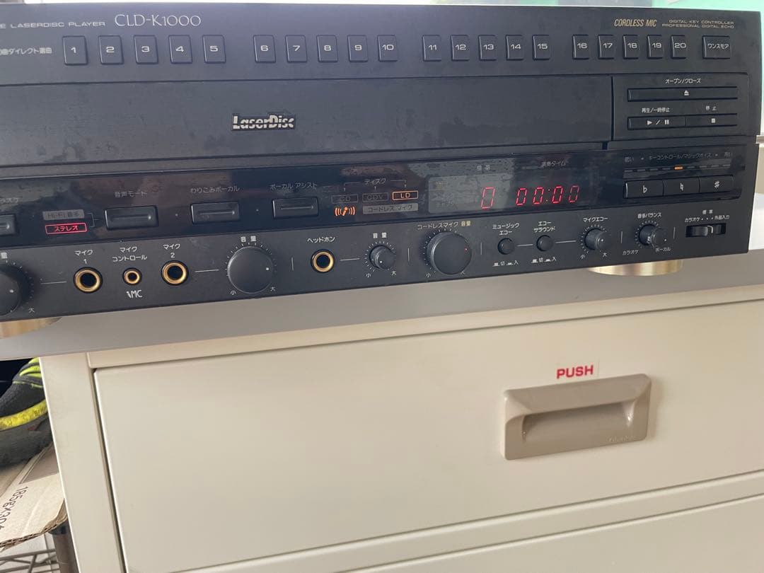 CLD-K1000通電だけ確認済みです