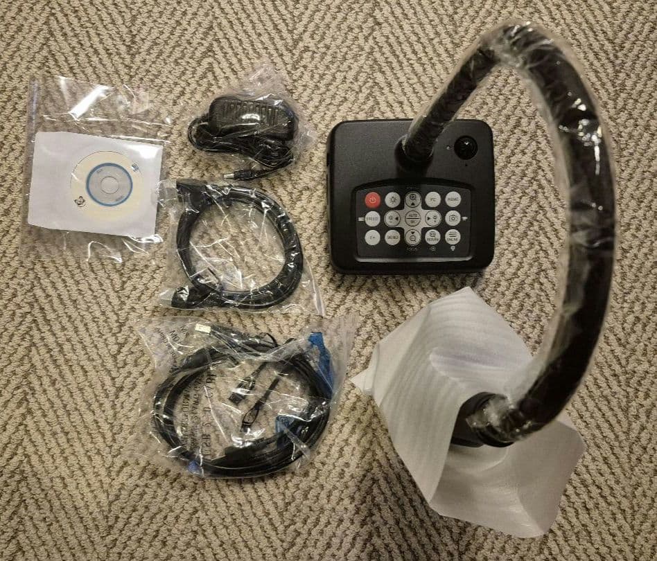 【新品】書画カメラ KASDON SH-8800 フルHD 24倍光学ズーム