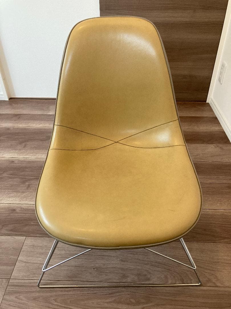 ヴィンテージ ハーマンミラー イームズ シェルチェア レザー