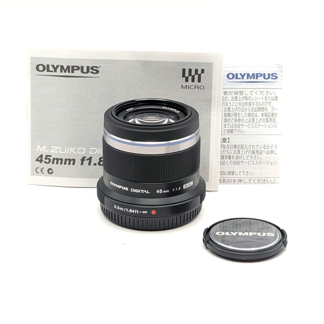 OLYMPUS M.ZUIKO DIGITAL 45mm f1.8 ブラック