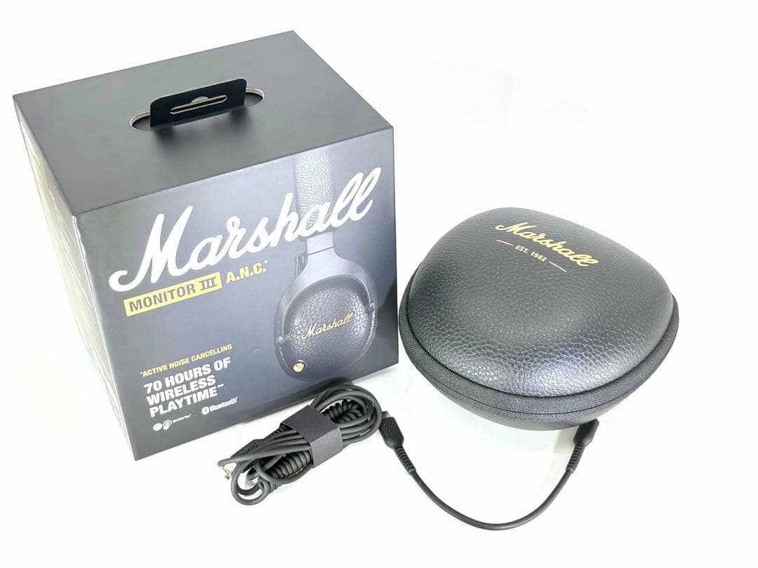 【未使用】Monitor III A.N.C. ワイヤレスヘッドホン ブラック