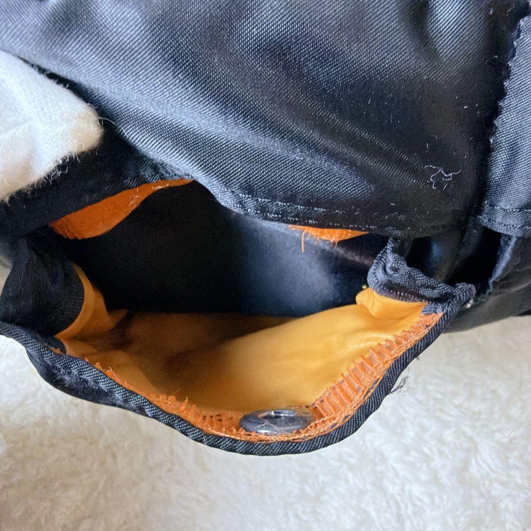 【美品】PORTER タンカー 2way ボディバッグ ウエストバッグ ブラック