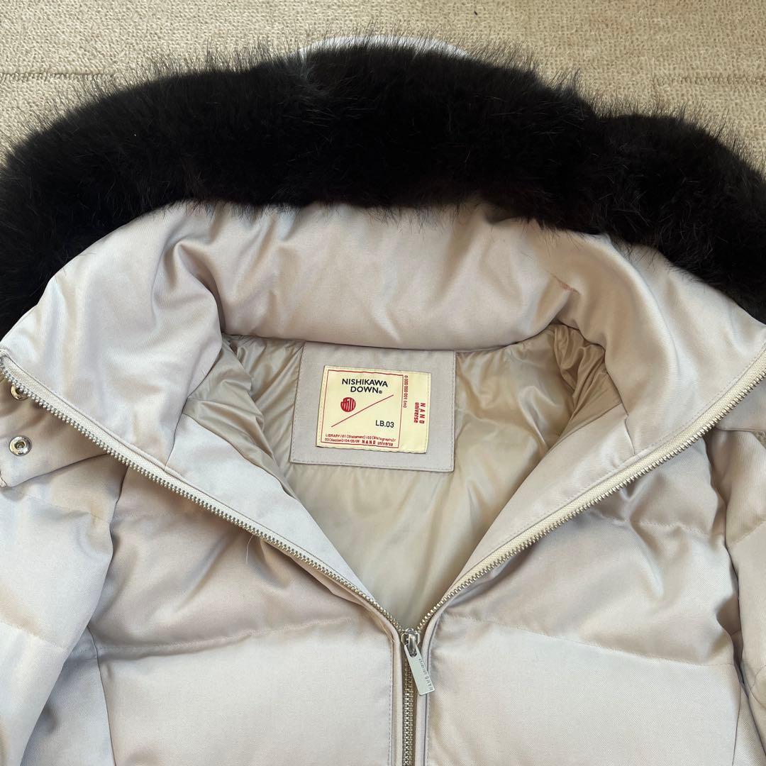 ナノユニバース　西川ダウン　レディース