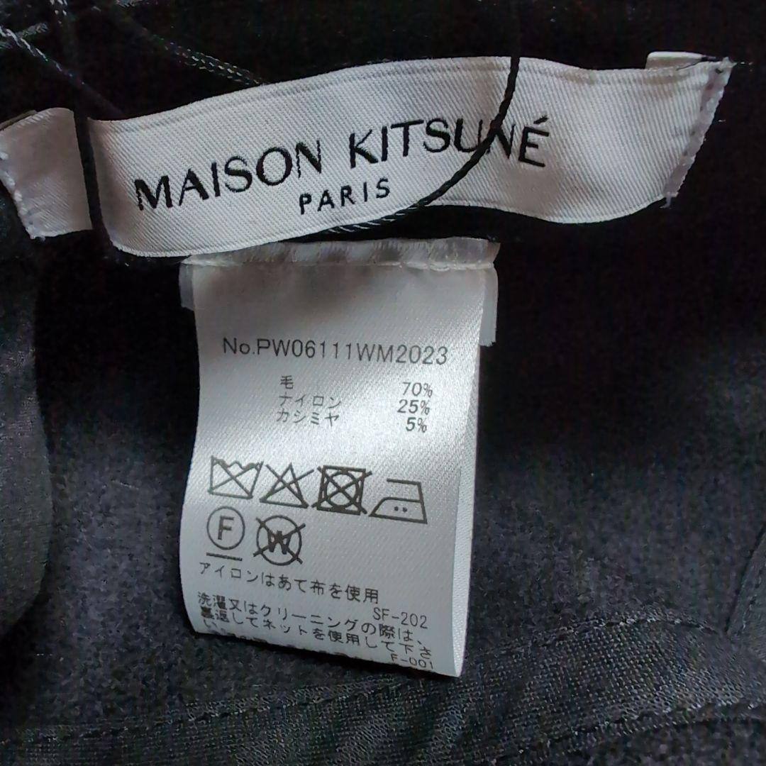 メゾン・キツネ　キャップ　ブラック