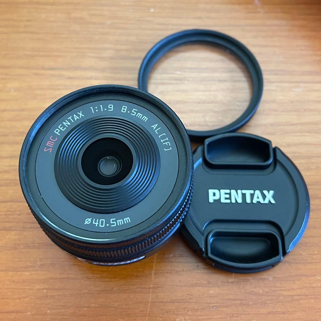 ペンタックス PENTAX 8.5mm 01 PRIME ブラック良品